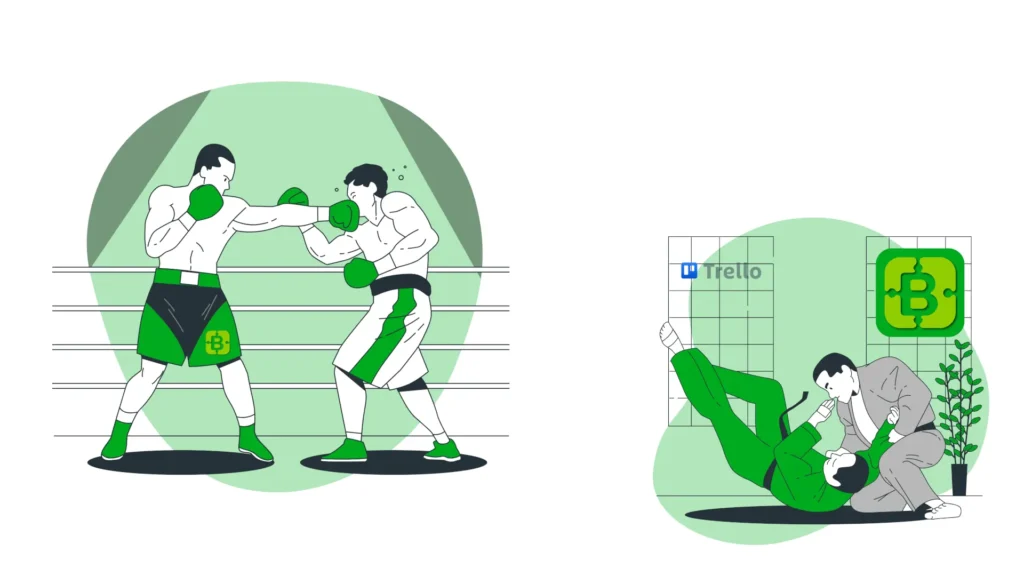 DailyBuddy vs Trello — Trello Alternative für kleine Teams